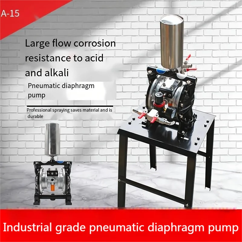 

Taiwan Original Pneumatic Diaphragm Pump A10 A15 Paint Spray Pump High Flow 1-Inch Double Diaphragm Pump Booster Pump 228