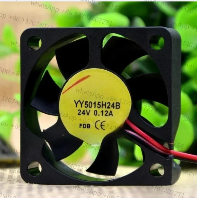 para-snowfan-yy5015h24b-5015-ventilador-de-refrigeracao-5cm-24v-bola-dupla-inversor-ventilador-teste-trabalho