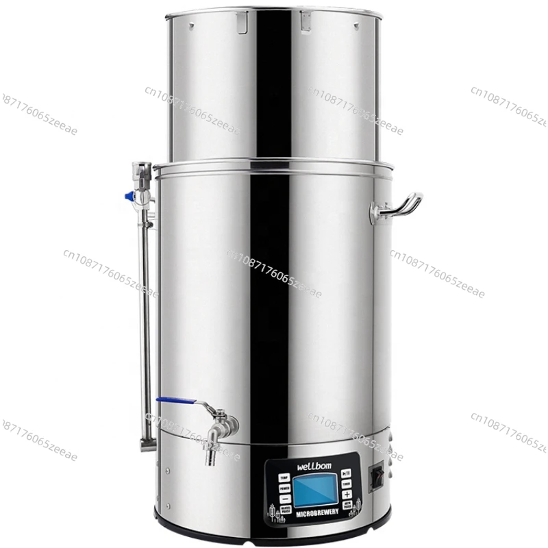 

40L 60L Stainless Steel All In One Home Beer Brewing System Equipment Electric Mash Tun Micro Brewery craft Beer machine