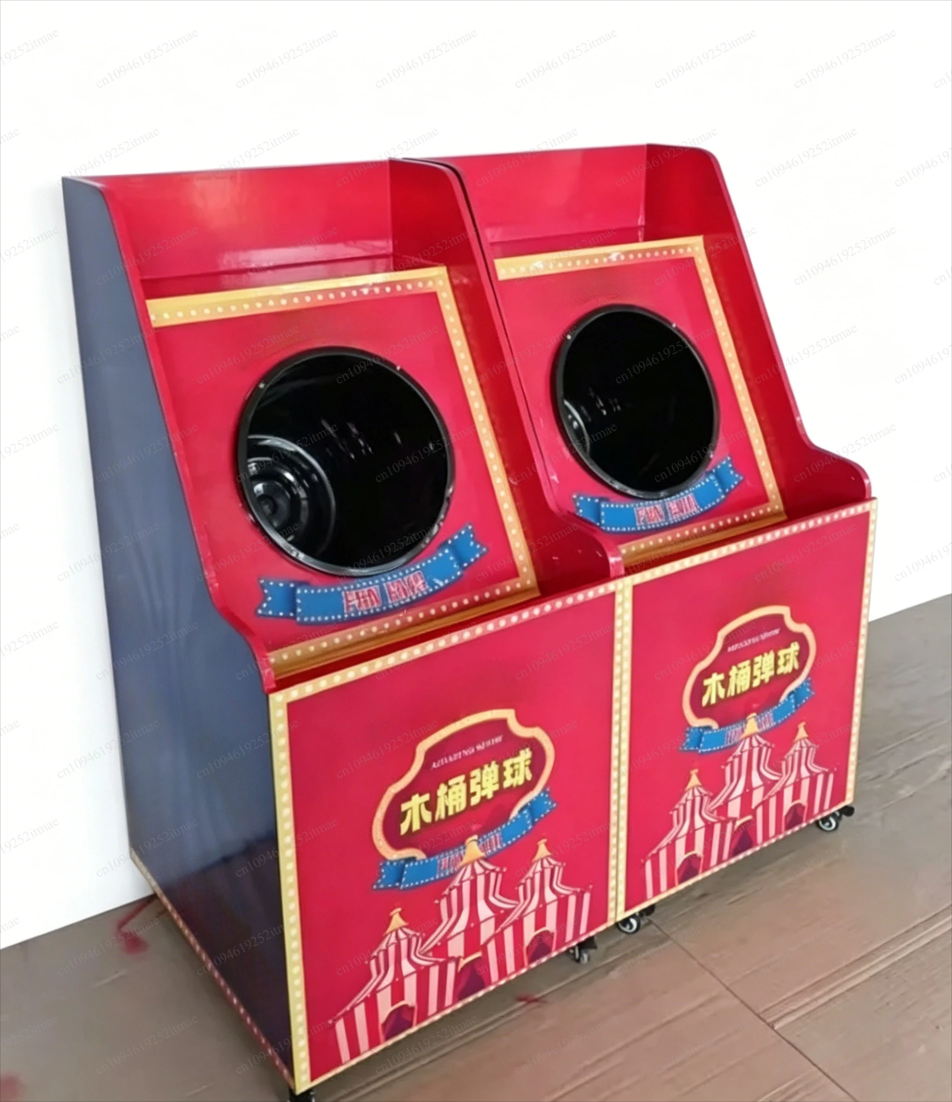 Bucket Toss Game Props Interactive Throwing Game For Event And Stall Use