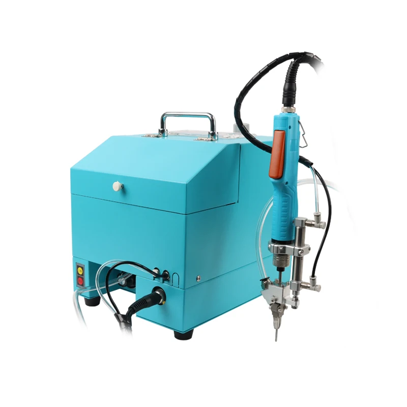 Bakon New Product Push-Pull Hand Held Blowing Automatic Locking Screw Machine