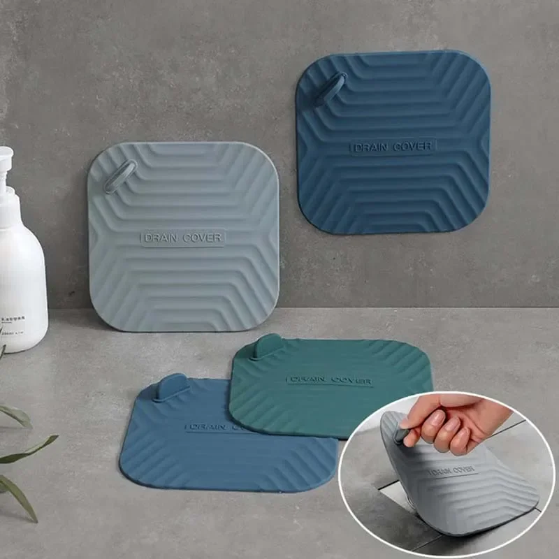 

1 шт., канализационный фильтр для улавливания волос, силиконовый коврик для ванной комнаты, против ошибок, против запаха, кухонная раковина, антизасоряющийся чехол, фильтр