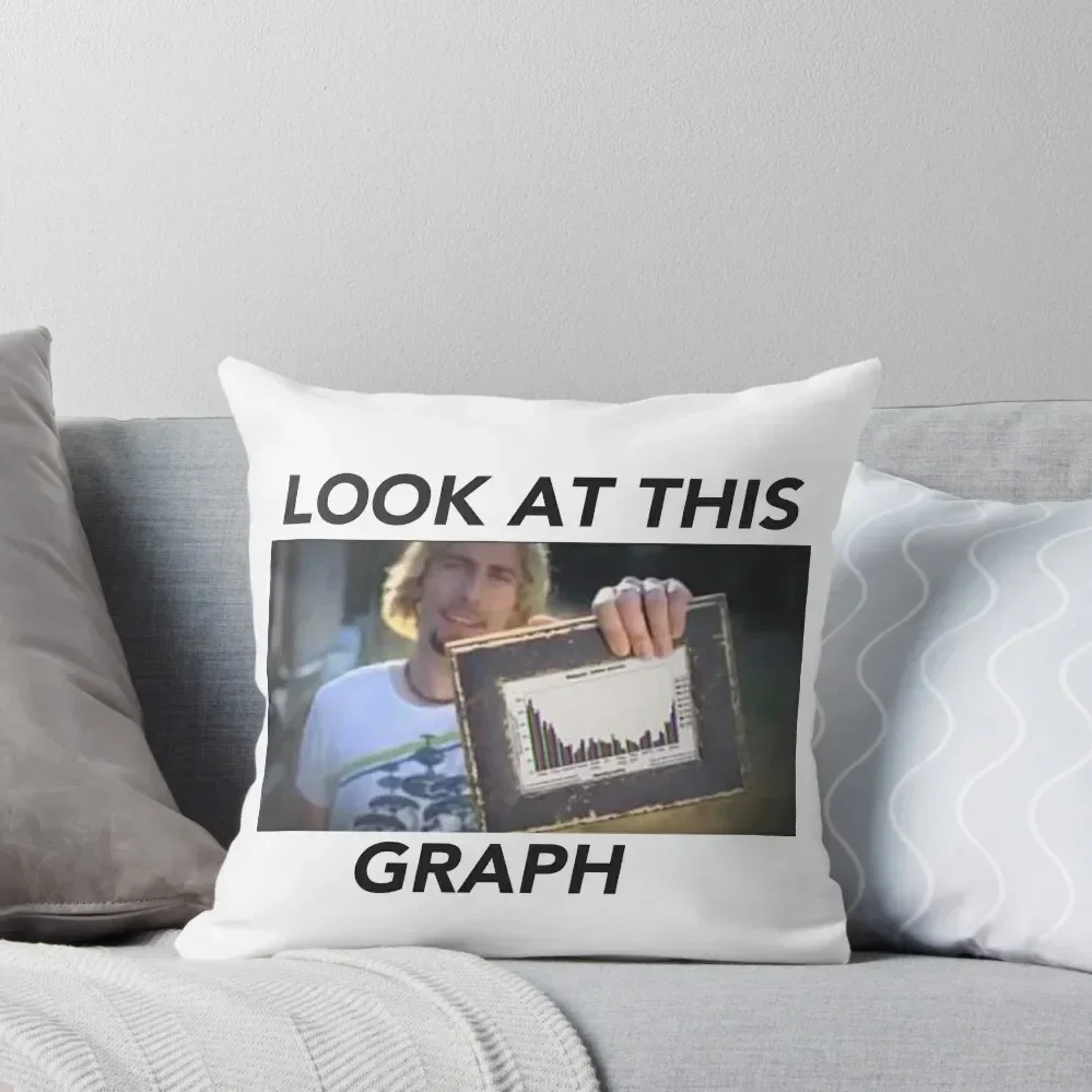 

Look at this graph Throw Pillow autumn decoration sleeping pillows Christmas s Covers pillowcases for sofa cushions pillow