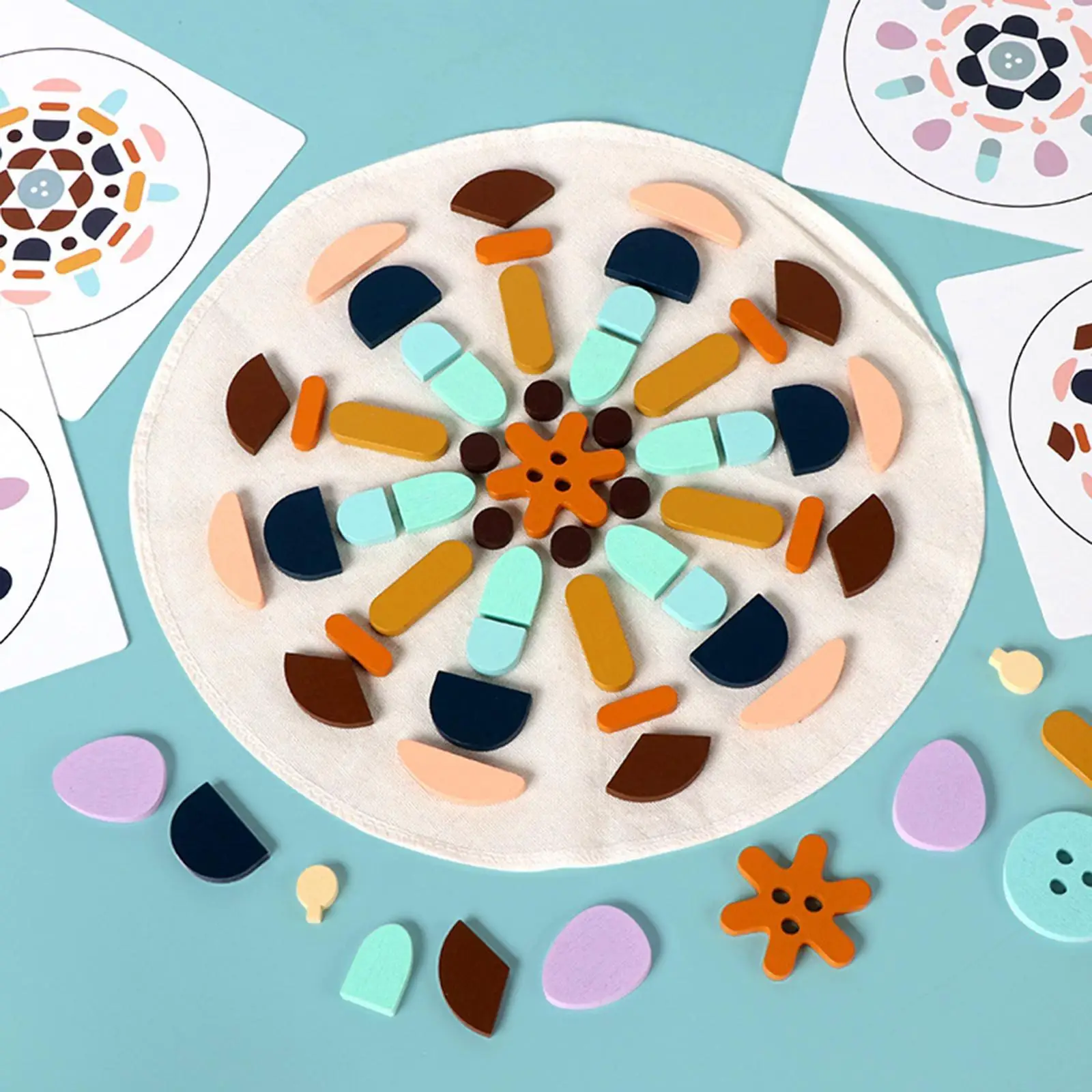 Geometrische Form Puzzle Spielzeug Geburtstagsgeschenke Kinder Lernspielzeug