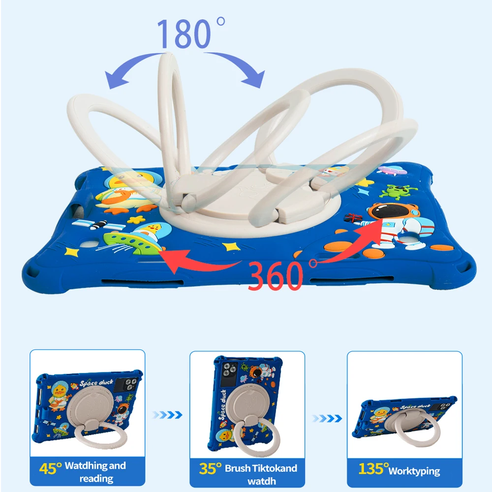 10,1 Zoll Kinder-Tablet-PC Android 11 OS 4GB und 64GB mit SIM-Karten- und 3G-Internet-Unterstützung für Kinderanwendungssoftware – Detail 5
