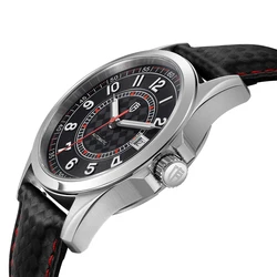 BERNY Automatic Mechanical Watches for Men 38mm Super Luminous PT5000 ST2130 High Precision Luxury Sapphire Wristwatch Easy Read