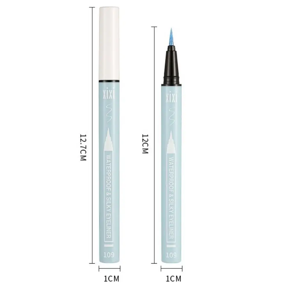 Nuovo eyeliner ad asciugatura rapida Matita per eyeliner naturale impermeabile Non fiorisce Strumenti cosmetici per eyeliner nero a lunga durata