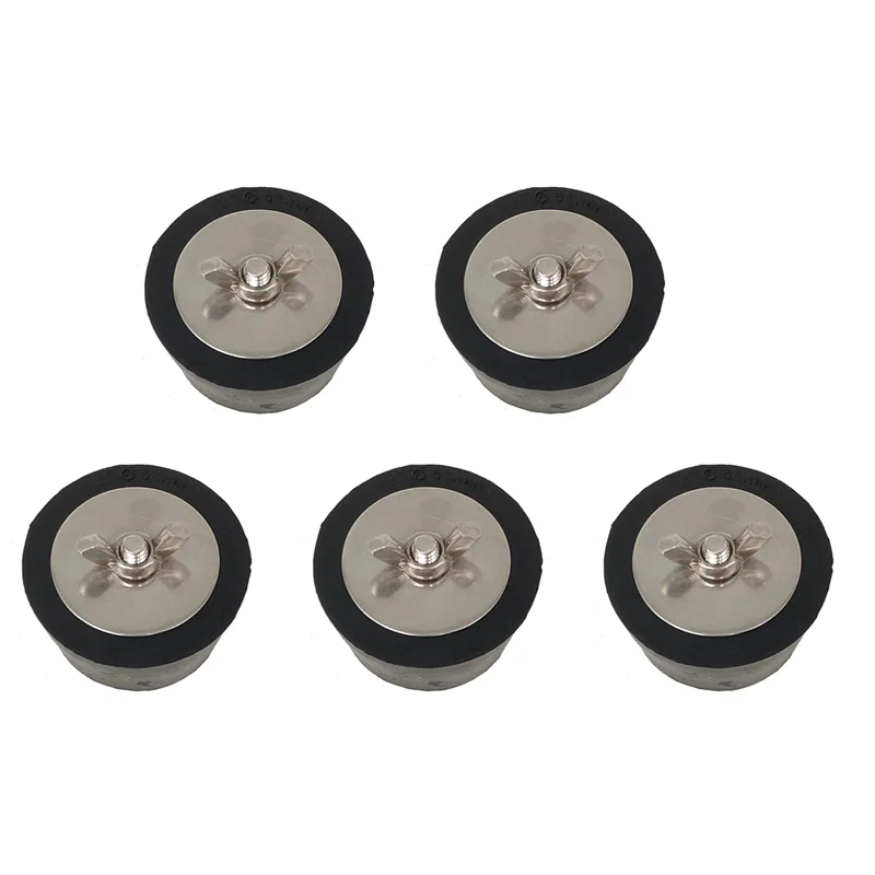 

5 шт. резиновая пробка для бассейна, пробка для утепления для 2-дюймового отверстия для труб, аксессуары для бассейна, садовые инструменты-B60B