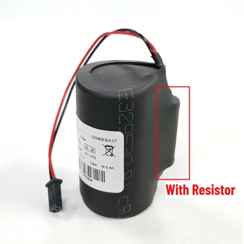 LS33600B-ACT Disposable Battery 3.6V 16500mAh For Smoke Alarms,Carbon Monoxide Detectors,ABB Robots,Gas Flow Meters