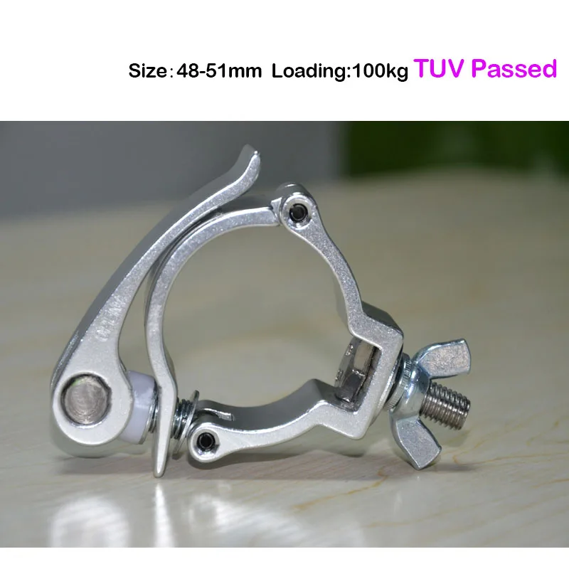 Mini 360 QR Clamp Quick Selflock Clamp DJ Lighting Fixture Clamp For 48-51mm F34 Truss High Quality Stage Accessories