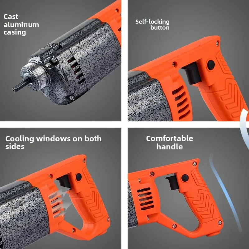 ZN-35/1300W/35-1.5m 220V Handheld Concrete Vibrator Vibration Gun Portable Insertion Vibrator
