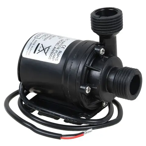 Garden High Pressure Pump DC 12V Brushless Water Pump 800L/H High Pressure Water Pump IP68 Waterproof Low Noise High Performance