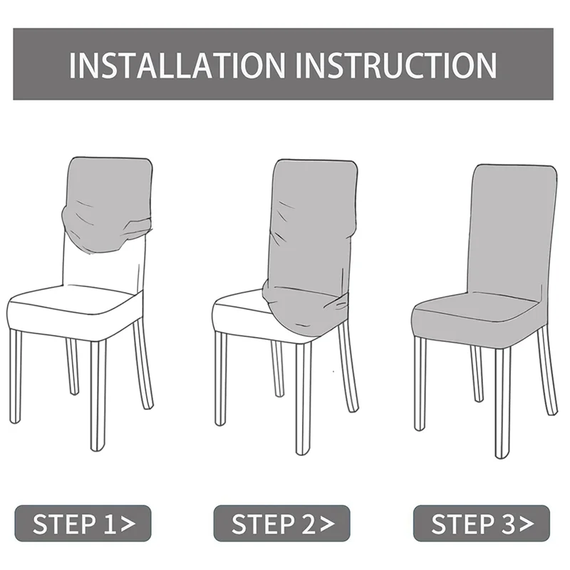 A04I 2 قطعة أغطية كراسي لكراسي تناول الطعام، مع أغطية كراسي طعام مخملية مرنة أغطية كراسي للمطبخ، وردي