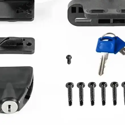 for child Safety Gate Lock Fence Gate Lock Keyed Gate Latch Vertical And Horizontal Adjustment Mounting Hardware Included