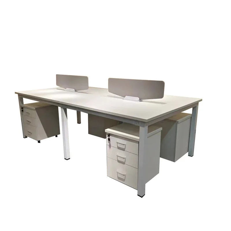 Computer Simplicity Office Desks Employee Staff Screen Combination Office Desks Modern Bureau Meuble Working Equipment QF50OD