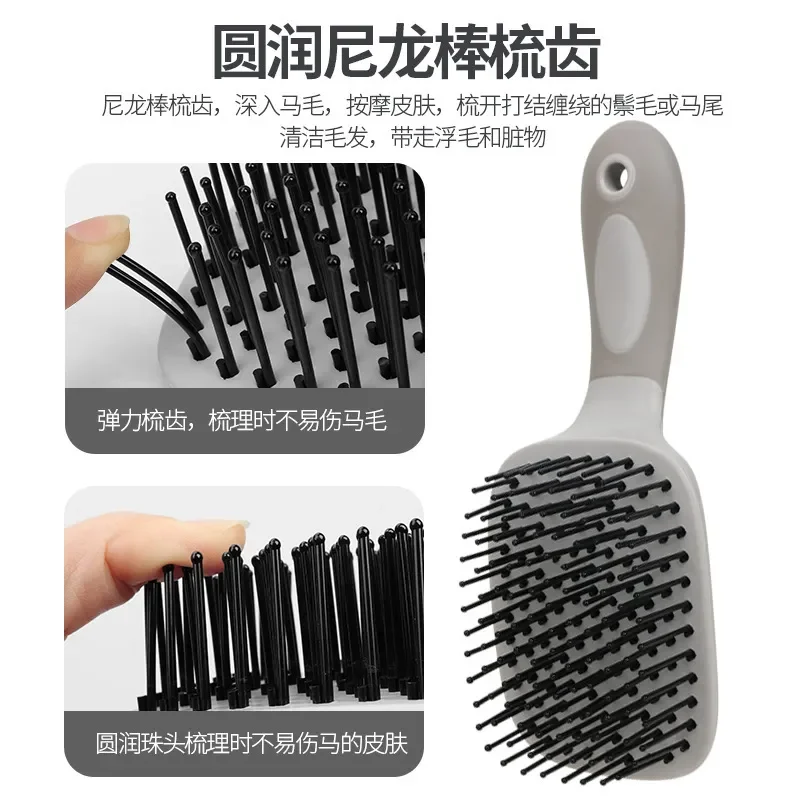 Horse Grooming Kit Equine Cleaning Supplies Horse Brush & Comb Set