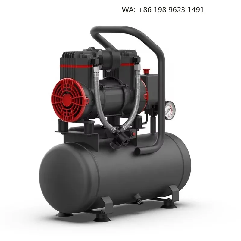 Auarita Oil-Free 220V 900W 12L Tank Portable  Air Compressor for Motorcycle Maintenance