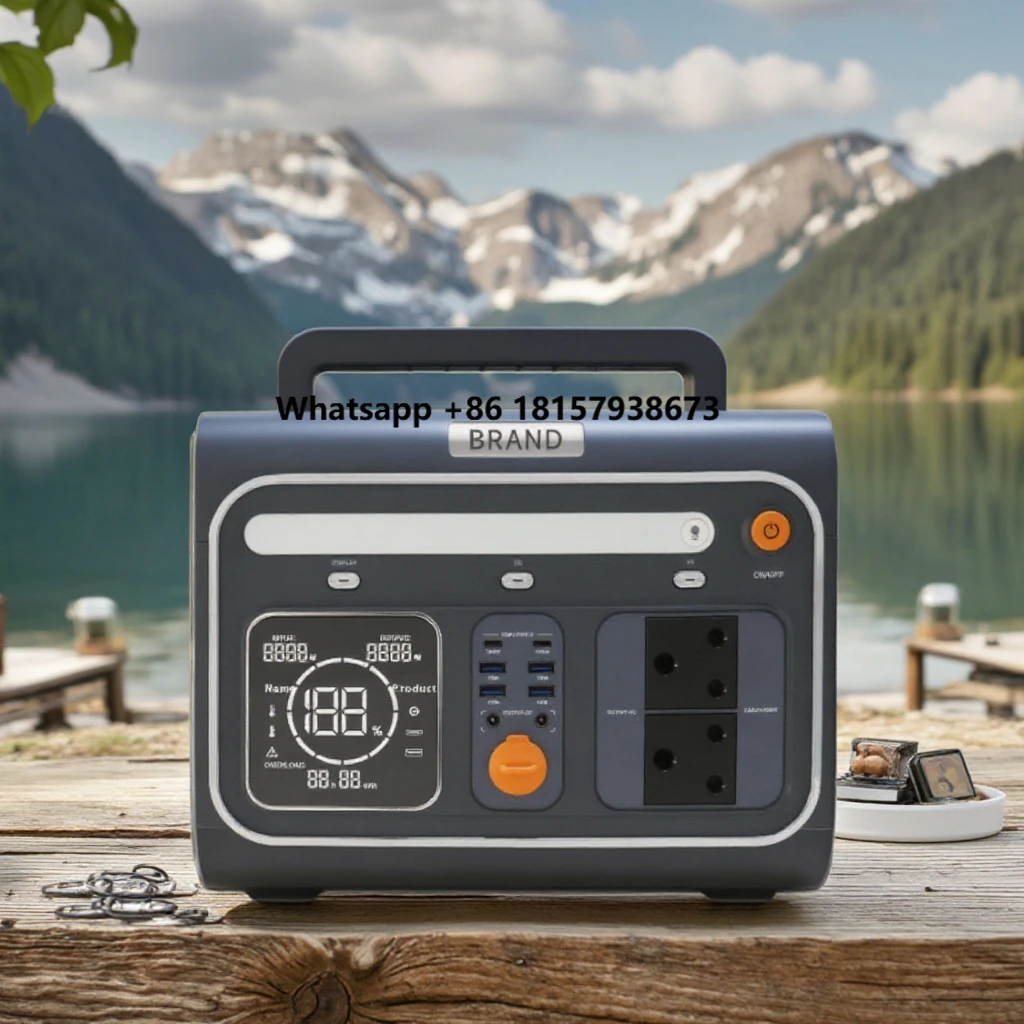 

1200W 1024Wh Large Capacity Lithium Energy Mobile Power Supply LED Lighting EU Plug Pure Sine Wave for Car RV Camping Outdoor