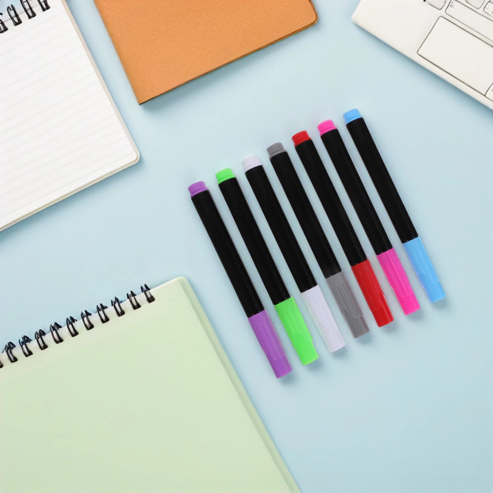 14pcs Liquid Chalk Markers 14 Colors Erasable Markers Quick Drying Wet Erase Mark Pen for Holidays LED Note Board Drawing Board