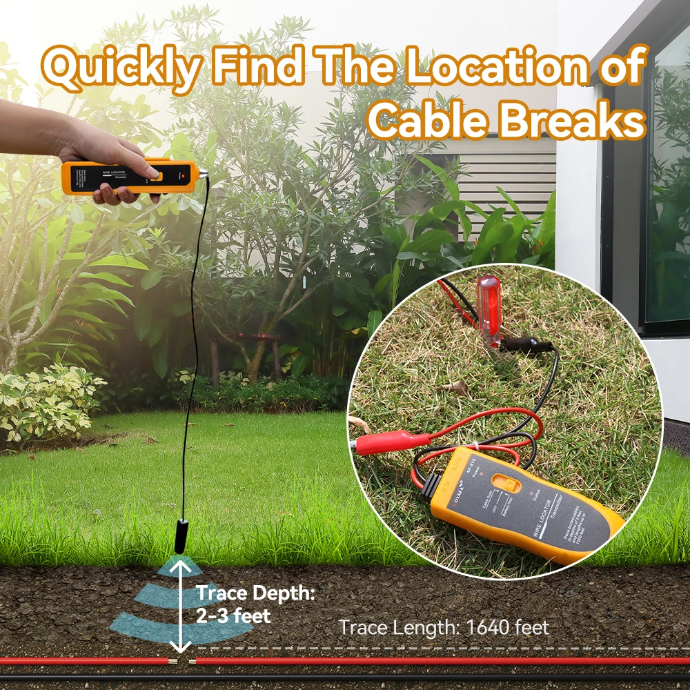Noyafa NF-816 High Quality Cable tracker Locator Underground Cable Detection Instrument Concealed Wiring Line Circuit Tester