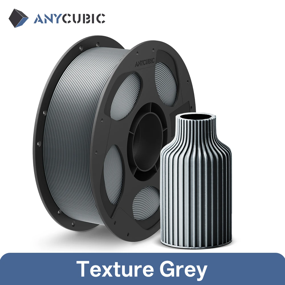 ANYCUBIC 3D-printerfilament 1,75 mm PLA-filament 1 kg / rol 9 kleuren nette spoel geen bubbel geen aansluiting voor 3D-printer Mega-S Chiron