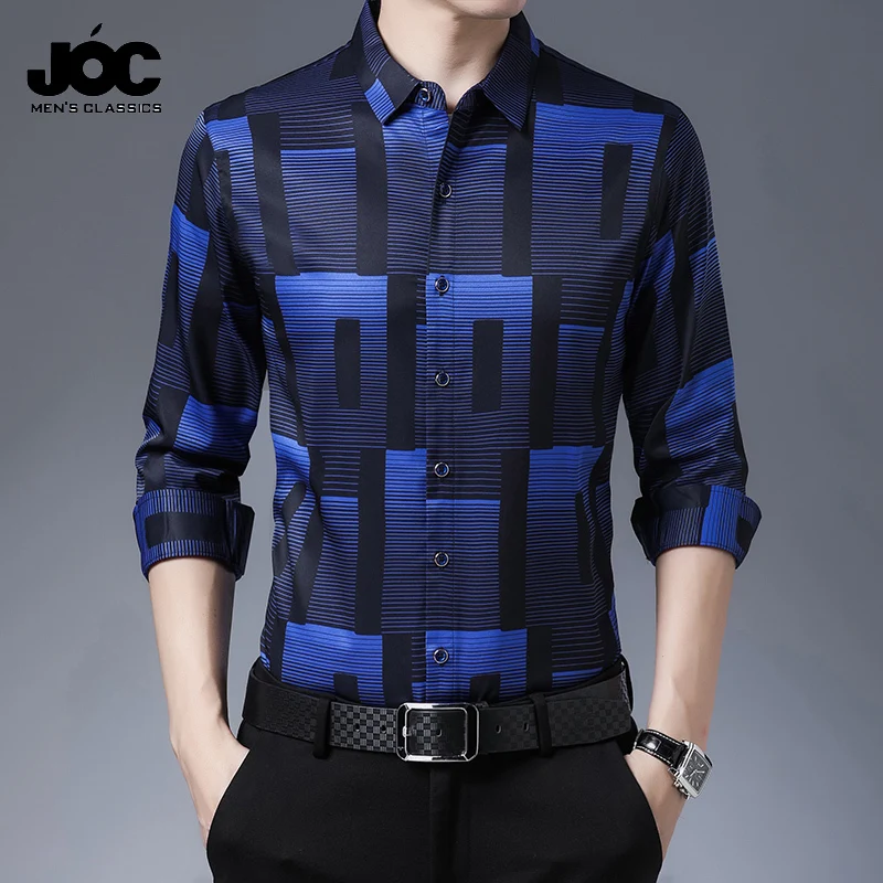 New Spring and Autumn Men\'s Striped Long sleeved Shirts Men\'s Sleeves Slim Fit Casual Shirts Hot Selling Spot Tops