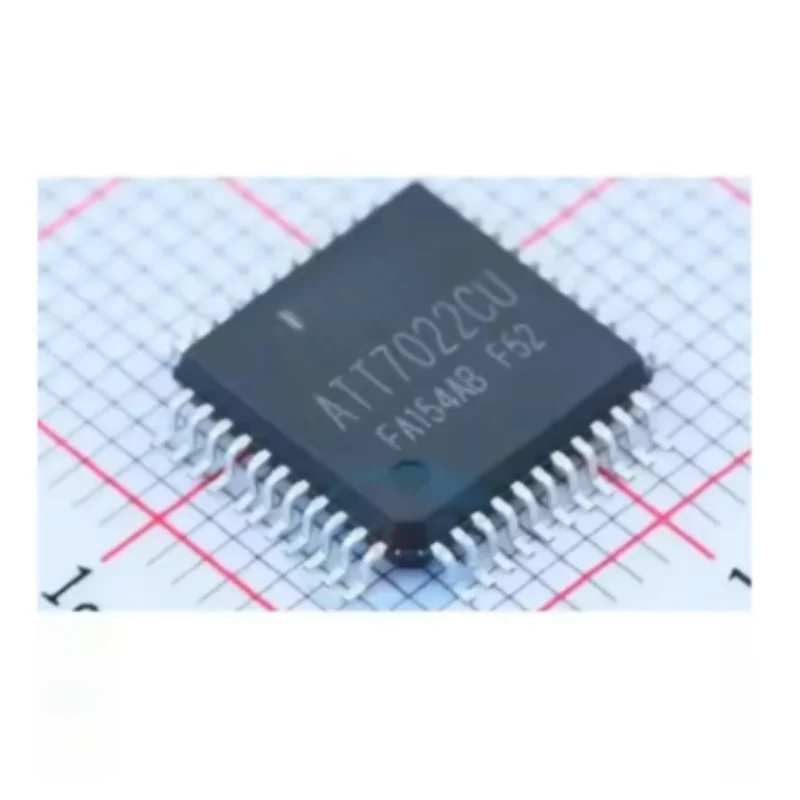 5PCS ATT7022CU QFP‑48 Energy Metering Chip Single‑Phase Electric Energy Measurement IC Original New Electronic Components