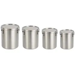 Stainless Steel Storage Tank Tea Sealed Tank Kitchen Storage Tank Grain Storage Box Can