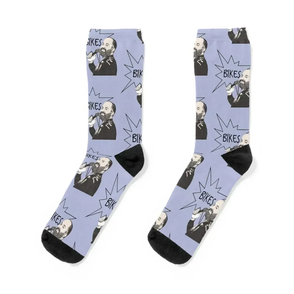 

Bikes - Tom Segura Socks bright garter Stockings man new year Socks For Women Men's