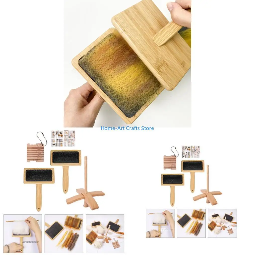 Y3NA Wooden Turkish Spindle Storage Tool Crosses-Shaped Hand Carved Yarn Winder Wool Carders Sewing Accessories
