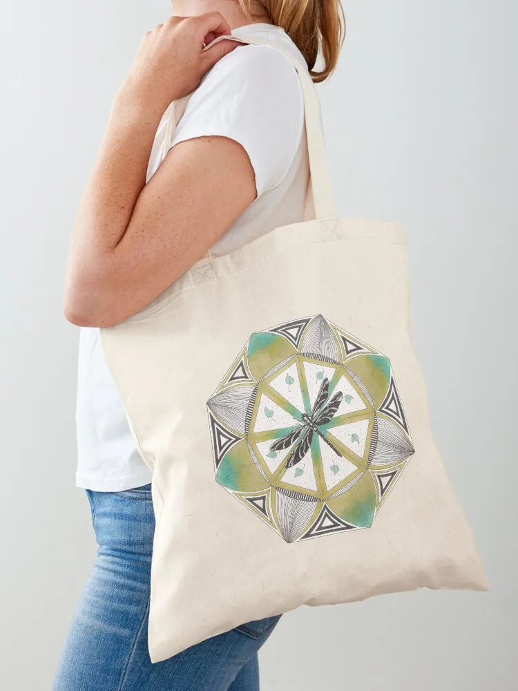 

EcoNIDRA Dragonfly Design I Tote Bag shopping bag logo sac pour femme Candy bags shopper bag women