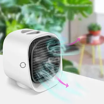 水冷式便攜式桌上型風扇,三檔風速,適用於家庭、辦公室和臥室 8 最佳銷售 水冷風扇 - №2