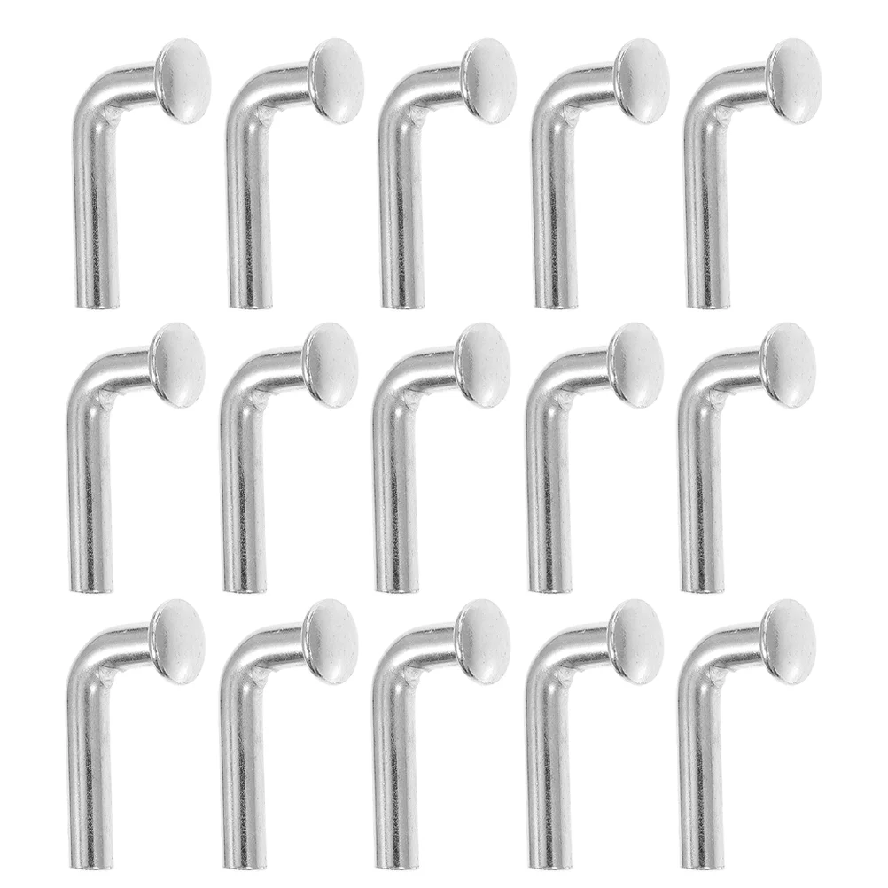 50 Pcs Shelves Accessories J Bolt Pallet Racking Drop Pin Racks Clips Universal Heavy Duty Hooks Bolts Label