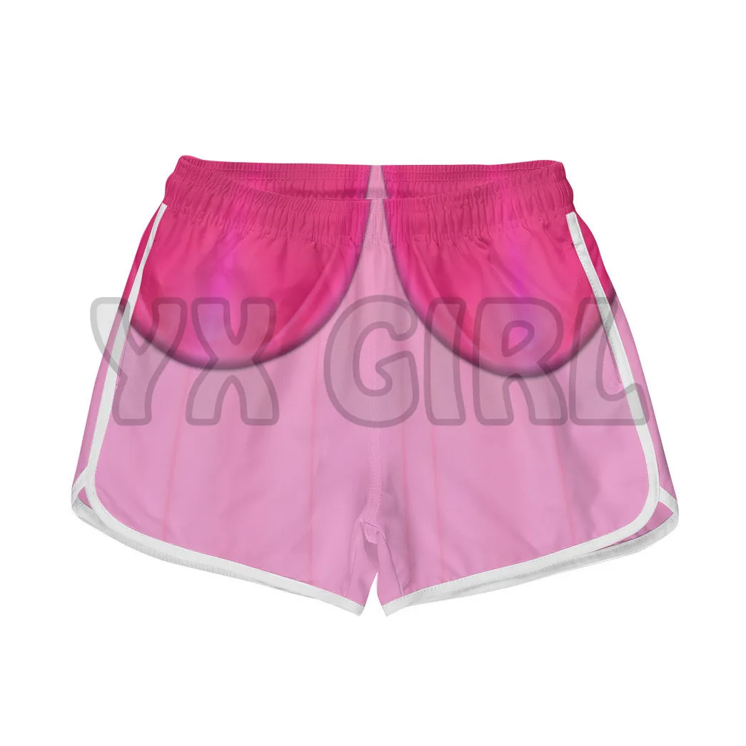 

PRINCESS PEACH CUSTOM 3D All Over Printed Shorts Quick Drying Beach Shorts Summer Beach Swim Trunks