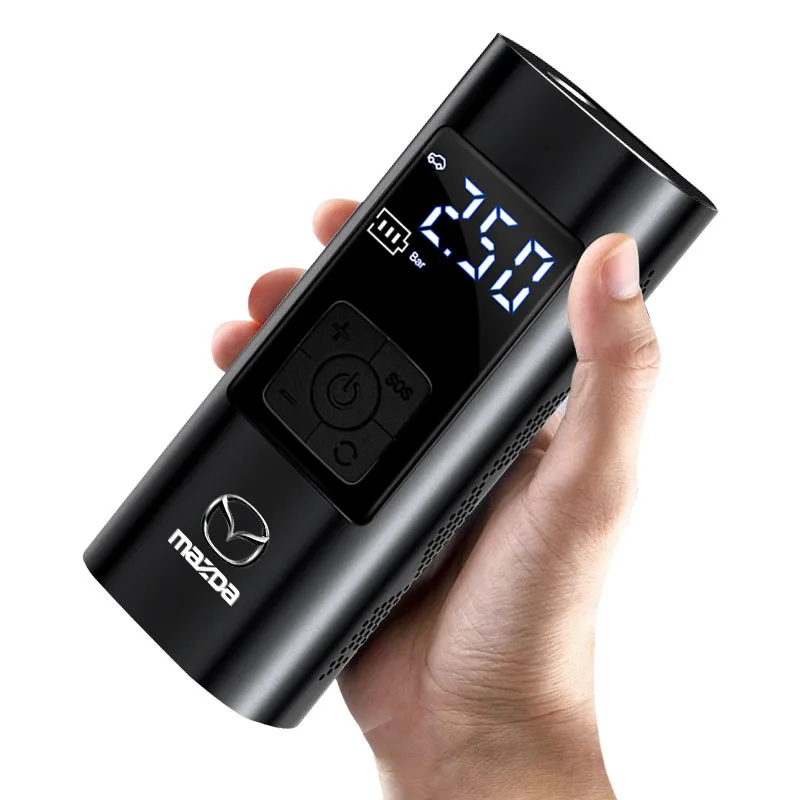 Auto Goods Car Tire Inflator Smart Digital Inflatable Pump for Mazda 3 7 8 Atenza Axela 5 6 323 500 MP RX7 RX8 CX9 CX30 CX7 CX6