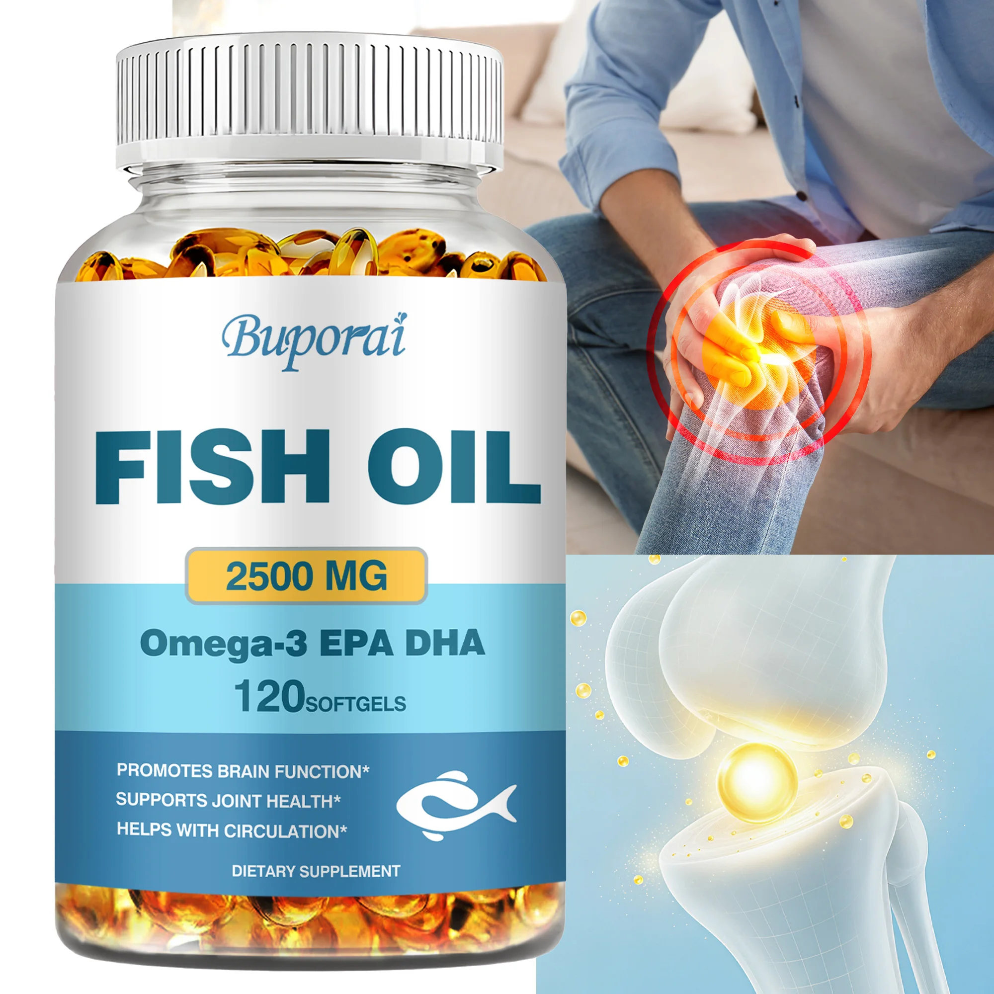 

Рыбное масло Omega 3 — противовоспалительное, антиоксидантное, поддерживает здоровье мозга, кожи и суставов, улучшает когнитивную функцию