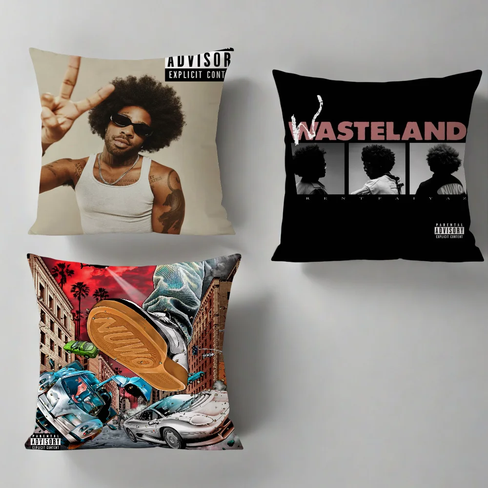 Albums cushion cover For Pillow Case B-BrentS Sofa Bedroom Living Room Office F-Fai-yazS Bedside Table Backrest Printing Square