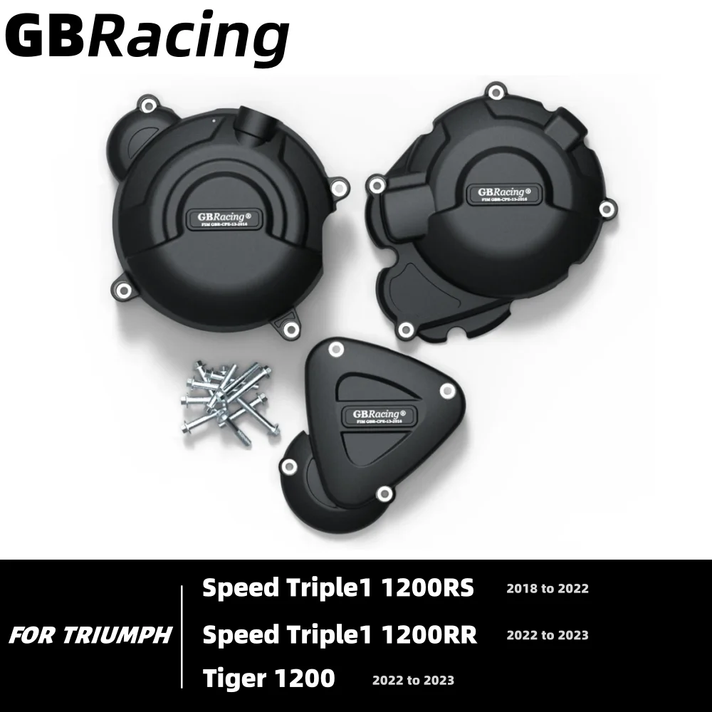 

GB Racing Speed Triple1 1200RS 2018-2022 Tiger 1200 2022-2023 For TRIUMPH Body and Frame, Clutch Pulse Engine Protective Cover