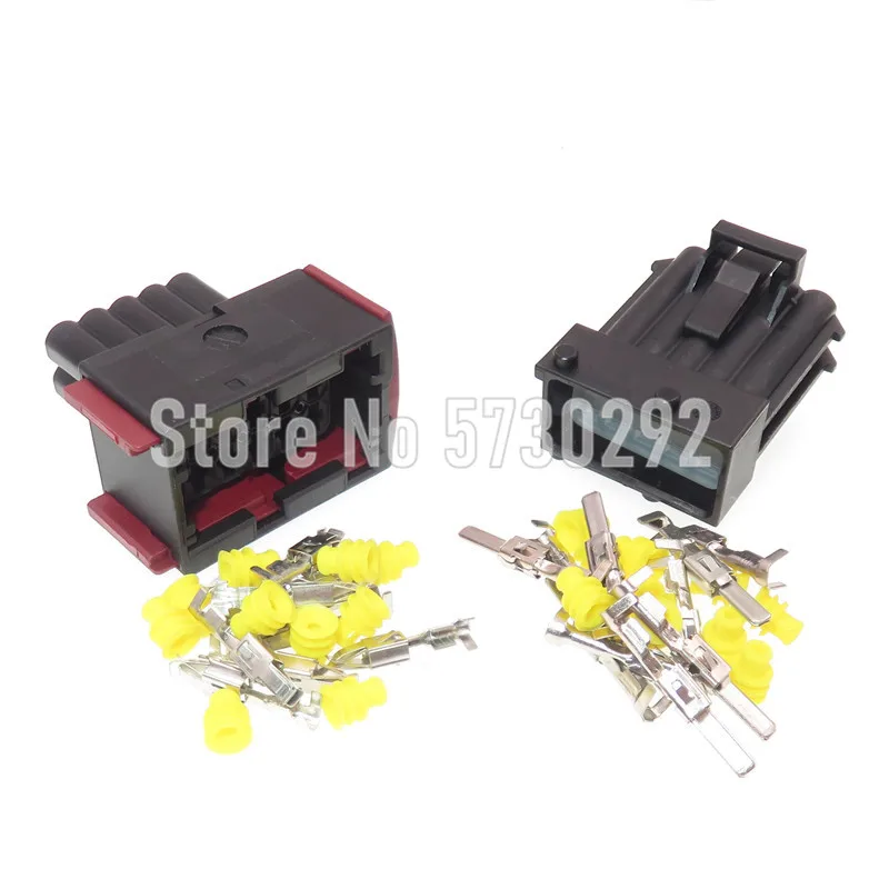 

10P 1-967240-1 1-962352-1 1-965423-1 Automotive Headlights Lamp Socket Car HeadLight Connector For Buick Peugeot