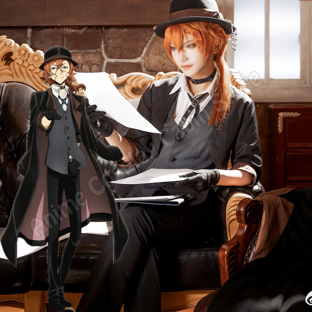 costumi-cosplay-nakahara-chuuya-anime-bungo-bungou-stray-dogs-costume-chuya-nakahara-con-parrucca-uniforme-costumi-di-halloween-unisex
