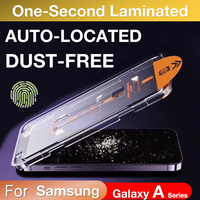 For Samsung Galaxy A13 A14 A23 A32 A31 A33 A54 A55 A35 5G Screen Protector Toughened Glass Easy Install Auto-Dust Removal Kit