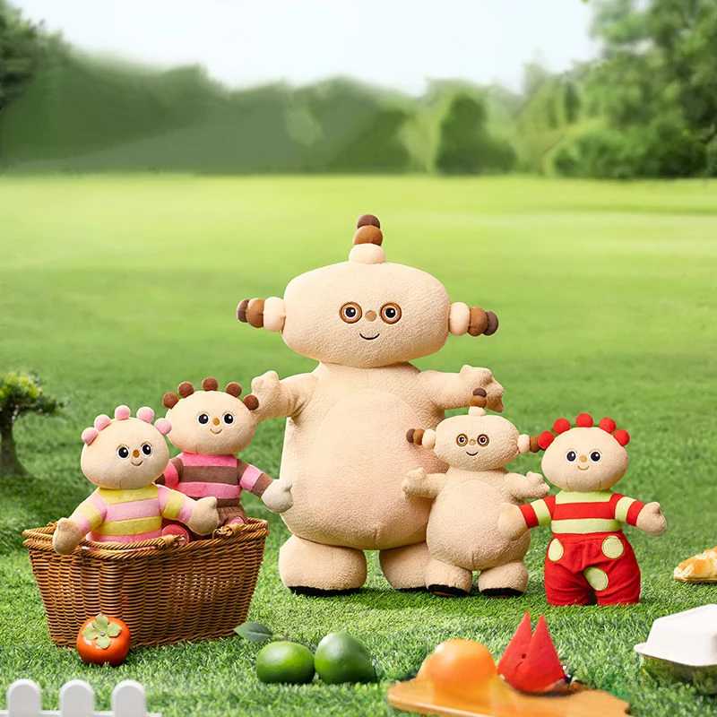 Muñeco de Peluche de la Serie Goodnight Macabaka, Juguetes Creativos y Lindos, Muñeco para Dormir que Estimula la Dopamina, Regalo para Niñas, Inocencia Infantil, Juguete Divertido