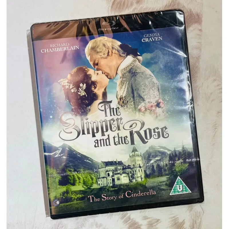 Genuine Blu-ray BD Crystal Shoes with Roses The Slipper