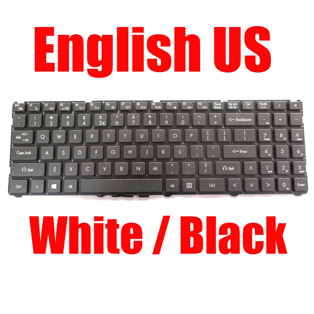 English US Laptop Keyboard For Quanta LG9 LG9A LG9B LG9C LG9CA MP-12K73US-9207 MP-12K73US-920H AELG9U01010 AELG9U00020 New