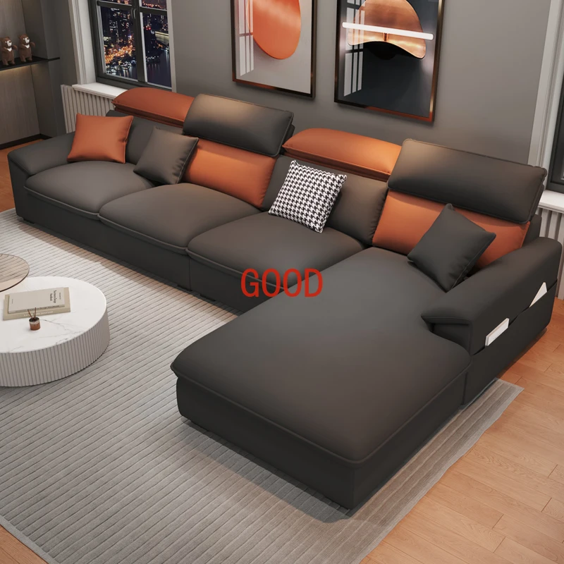 

Concubine sofa 2025 new small apartment adjustable technology cloth sofa