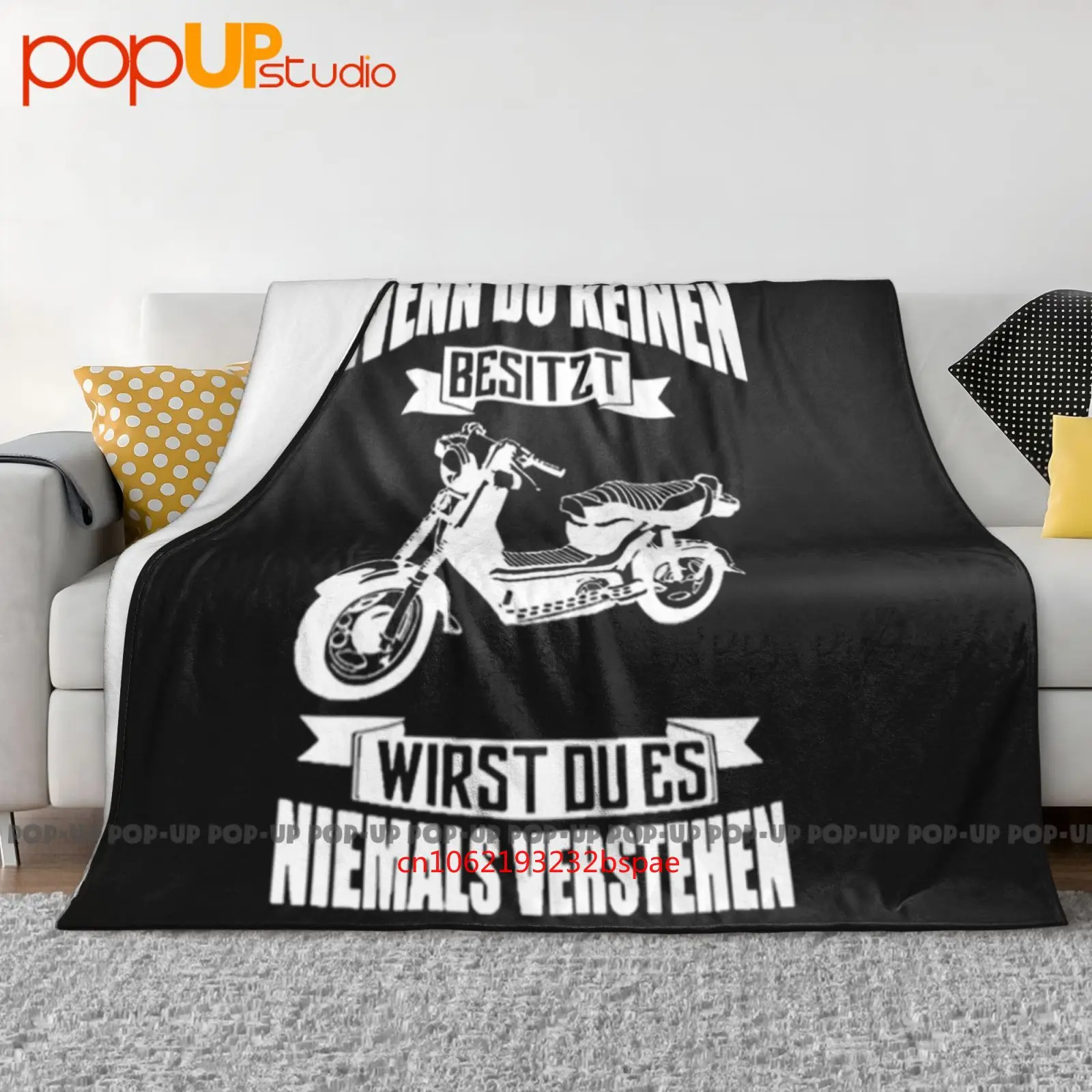 

Wenn Du Keinen Besitzt - Sr50 Simson Moped Roller Geschenk Ultra-Soft Blanket Quilt Winter Sofa Cover Bed Covers