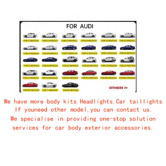 منتج جديد Oem استبدال المصابيح الأمامية مناسبة لأودي A4 B8Pa المصباح 2013-2015 8KD941005B 8KD941006B