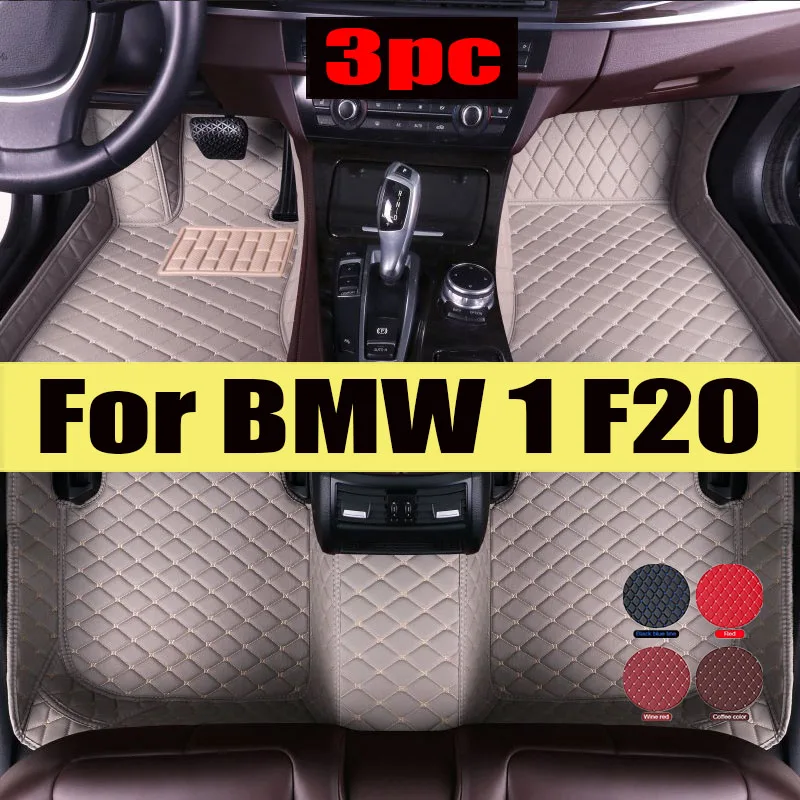 

Car Floor Mats For BMW 1 F20 116i 118i (Four Doors) 2012 2013-15 2016 2017 2018 Auto Foot Pads Carpet Cover Interior trunk mat