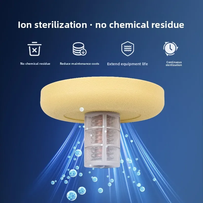 Premium Portable Villa Swimming Pool Solar Filtration Equipment Pool Ionizer Cleaner Pool Cleaner