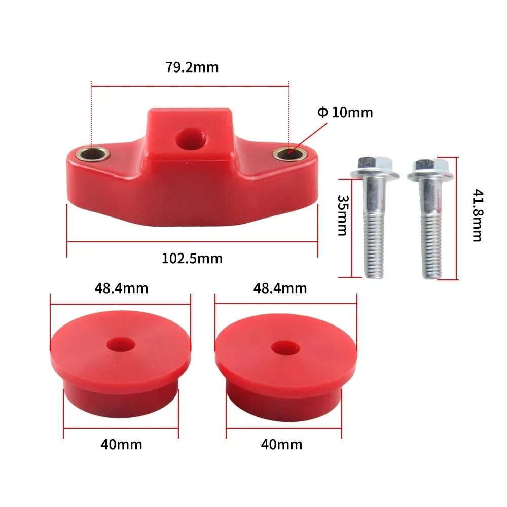 

Front & Rear Shifter Stabilizer Bushing Kit (5 / 6 Speed ) For Subaru Impreza WRX BRZ Forester Legacy,Toyota FR-S GT86 Wear Part